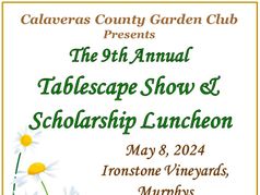 9th Annual Tablescape Show & Scholarship Luncheon