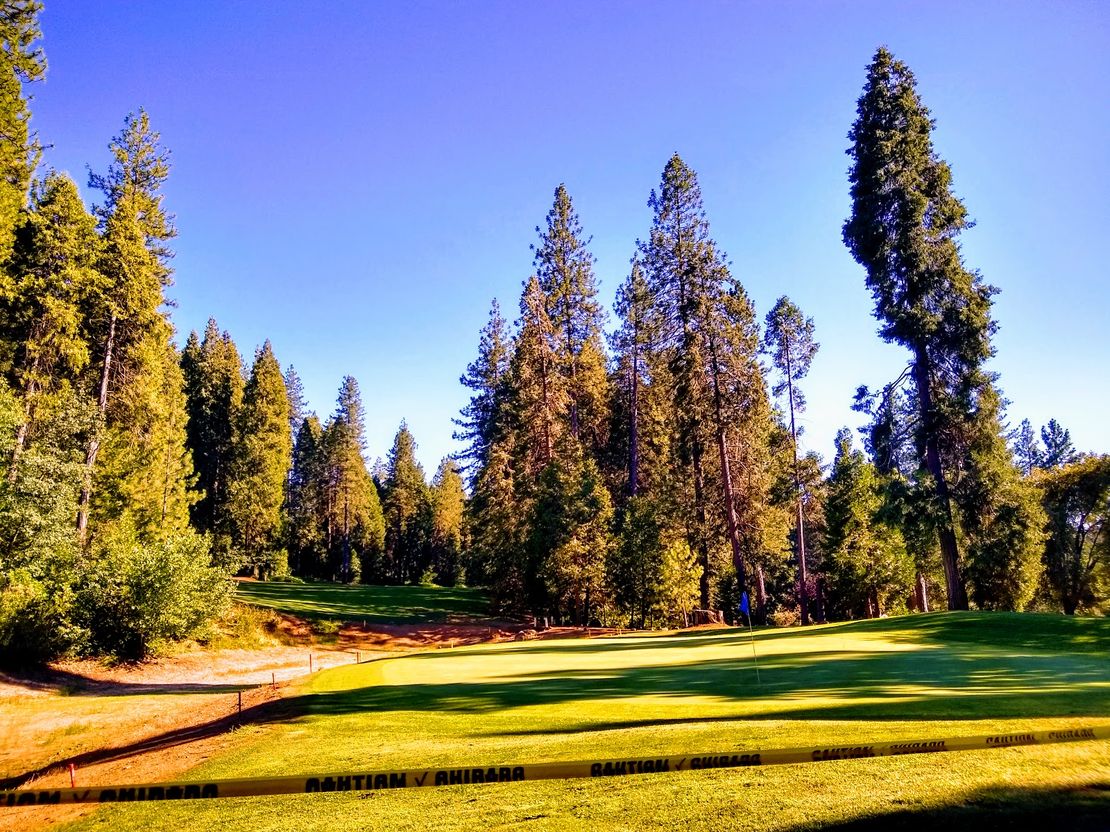 Forest Meadows Golf Course a beautiful 9hole course in Murphys, CA