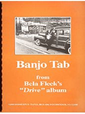 Banjo Tab From Bela Fleck's Drive Album