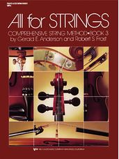 All For Strings Book 3-Piano Accomp