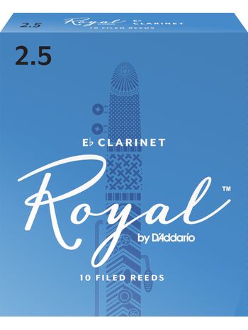 Rico Royal Eb Clarinet Reeds - 2.5