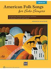 American Folk Songs for Solo Singers (Book only)