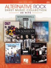 Alternative Rock Sheet Music Collection - 2nd Edition - 40 Hits