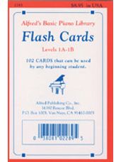 Flash Cards Levels 1A & 1B Alfred's Basic Piano