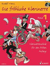 Die Fröhliche Klarinette Vol. 1 Book/CD