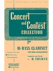 Concert and Contest Collection (Bass Clarinet Solo Book)