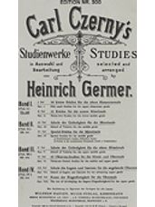 Czerny  Studies Book 1 (h. Germer)  Pf