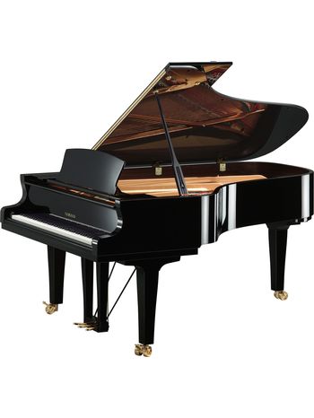 Yamaha S7X Silent Grand Piano - 7'6" - Polished Ebony