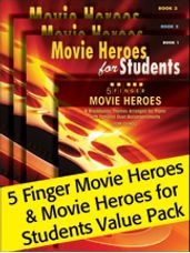 Movie Heroes  Value Pack [Piano]