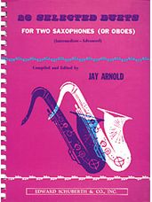 28 Selected Duets For Two Saxophones (Or Oboes): Book 2