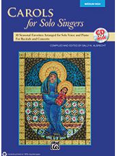Carols for Solo Singers (Book/CD)