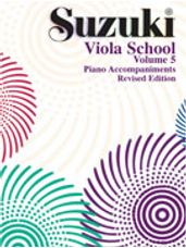 Suzuki Viola School Piano Acc., Volume 5 [Viola]