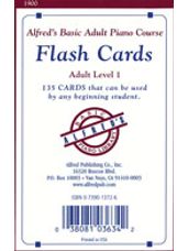 Flash Cards Level 1 Alfred's Adult Piano Course