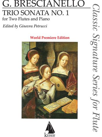 Trio Sonata No. 1 for Two Flutes and Basso Continuo (Realized for Piano)