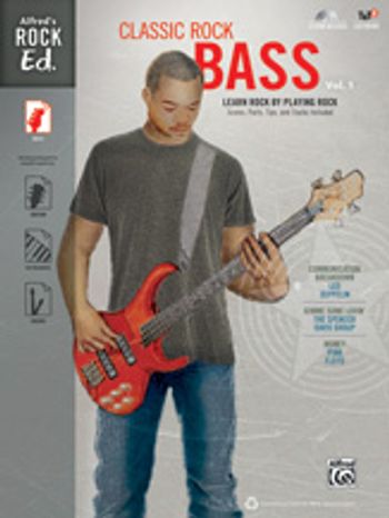 Classic Rock Bass, Vol. 1 (Book/CD)