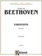 Variations, Volume II [Piano] Beethoven