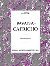 Isaac Albeniz: Pavana - Capricho Op.12 (Violin/Piano)