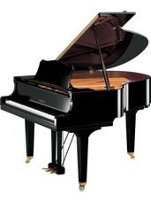 Yamaha GC1 Disklavier Grand Piano - 5'3" - Polished Ebony
