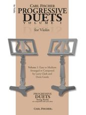Carl Fischer Progressive Duets Volume 1 - for Violin