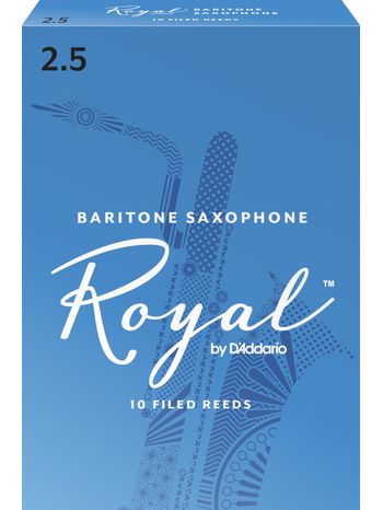Rico Royal Bari Sax 2.5; Box of 10