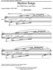 Spirituals (No. 1 from Harlem Songs)