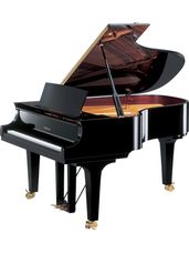 Yamaha CF4 Disklavier Grand Piano - 6'3" - Polished Ebony